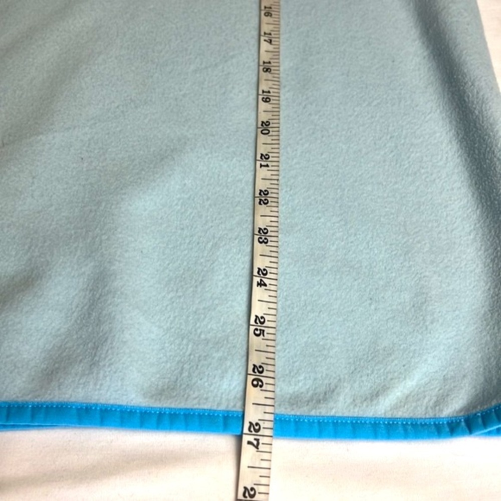 The North Face Fleece 1/4 Snap Blue Pullover Top Youth/Junior SZ 16 - Picture 9 of 9